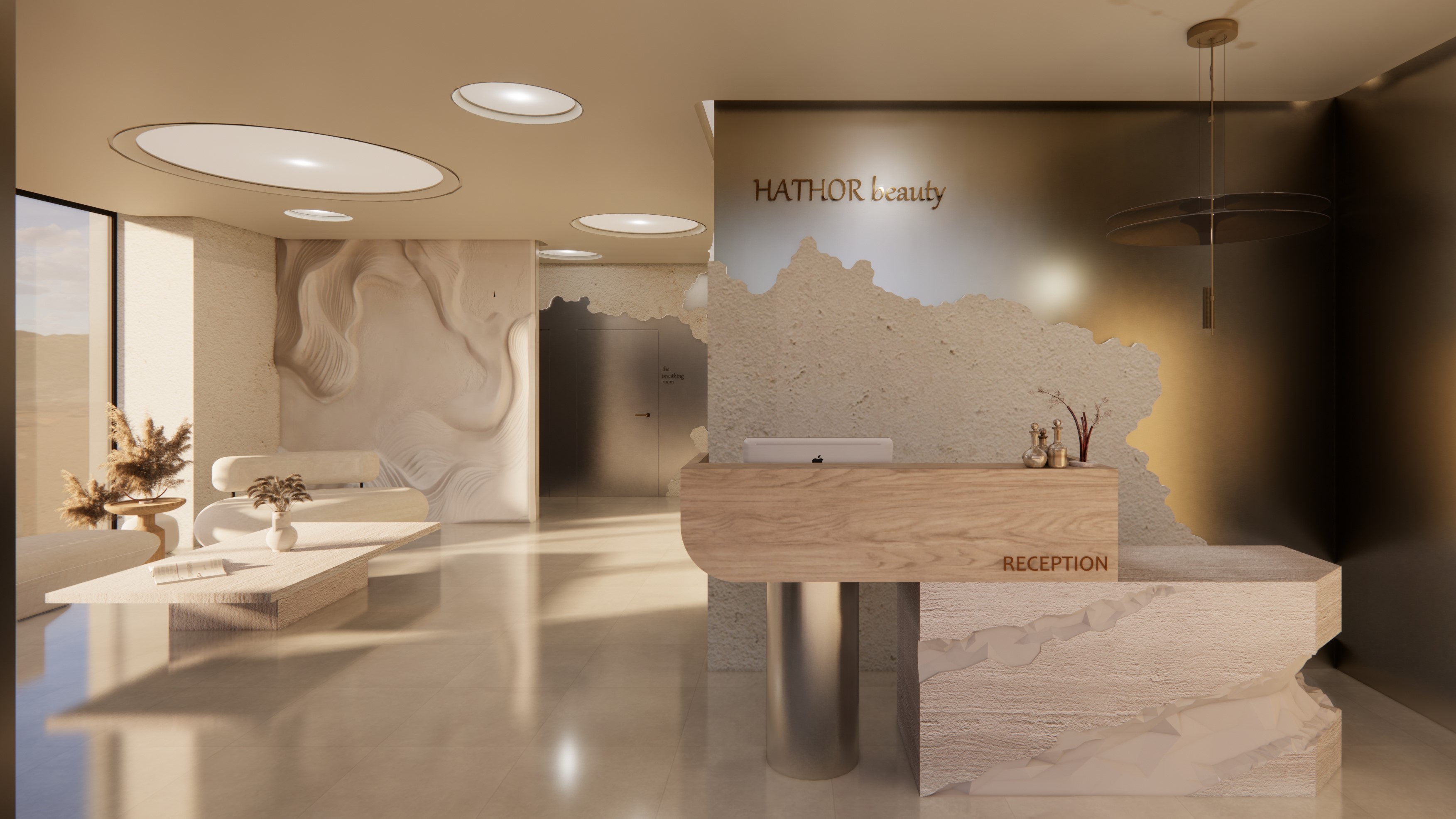 Recepcja w salonie piękna