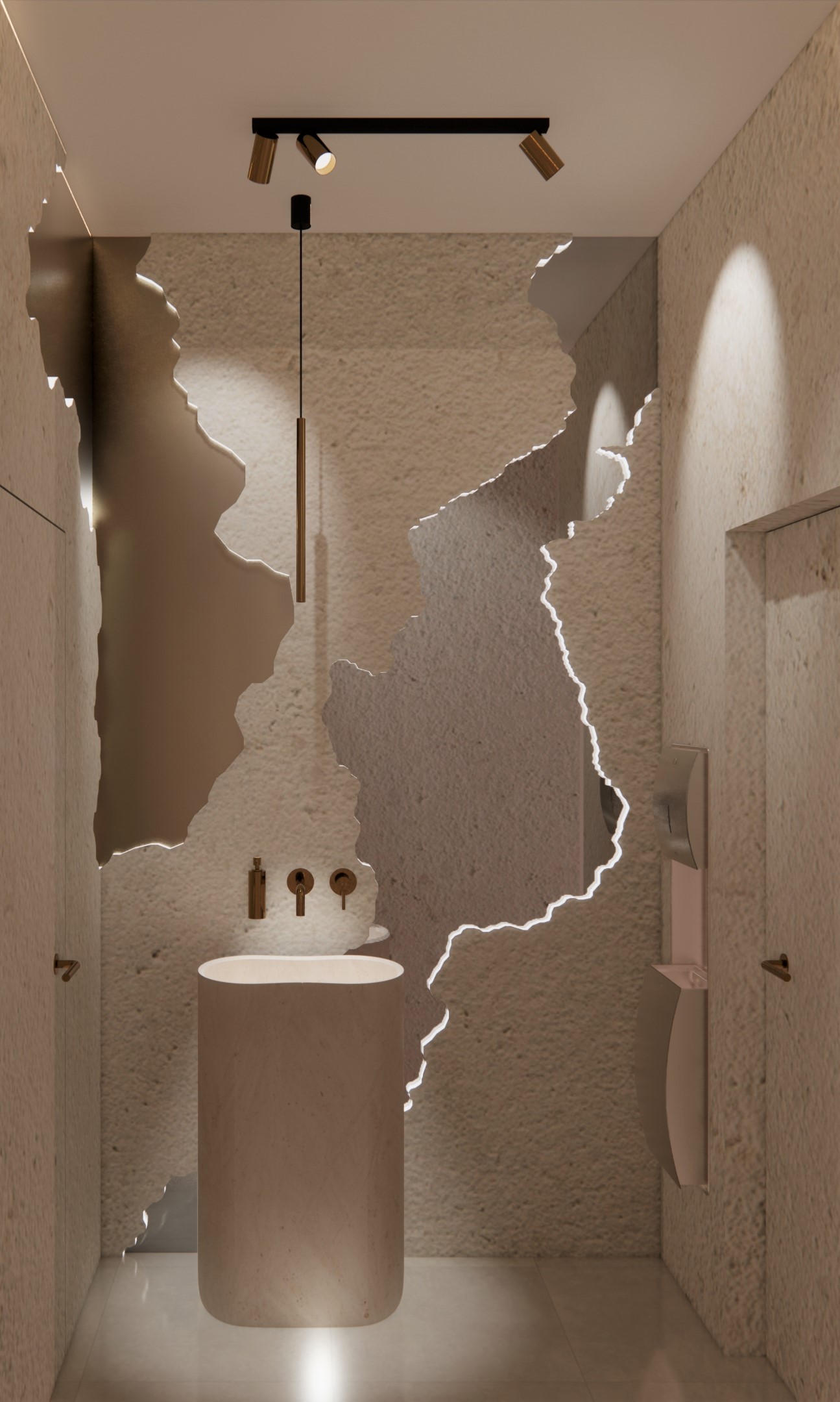 Toalety w salonie piękna