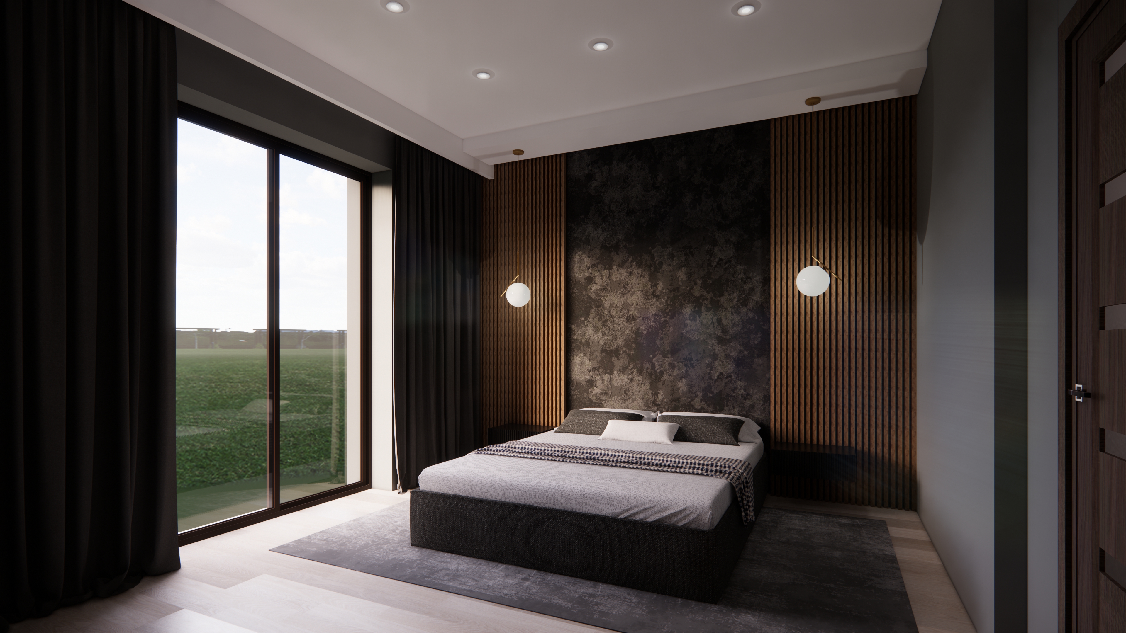 Sypialnia w Radziszowie